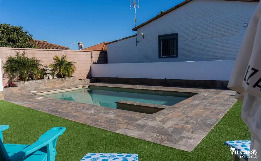 vista piscina
